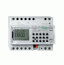 Year time switch REG‑K/4/324 DCF‑77, light grey